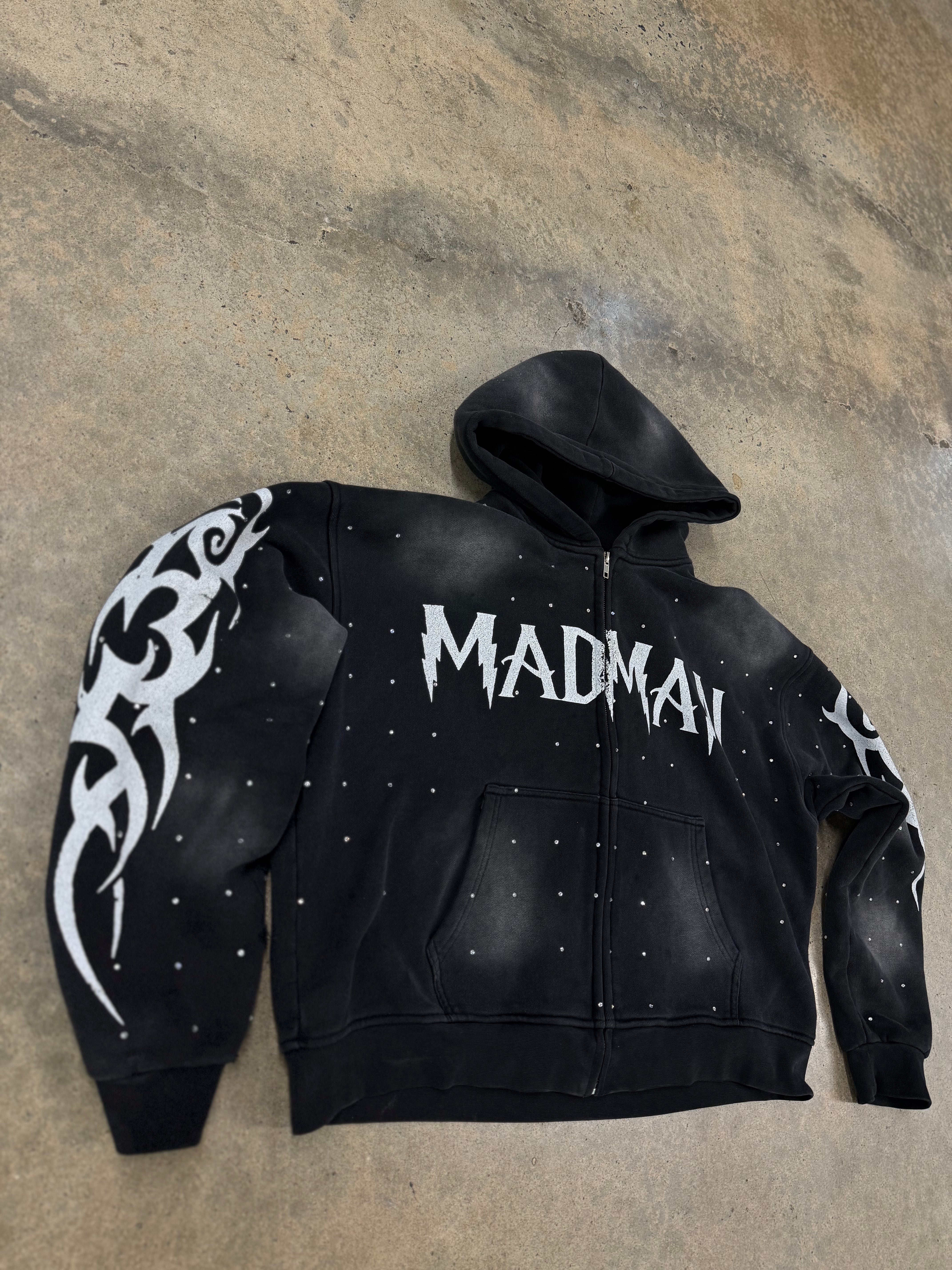 Madman Rhinestone hoodie